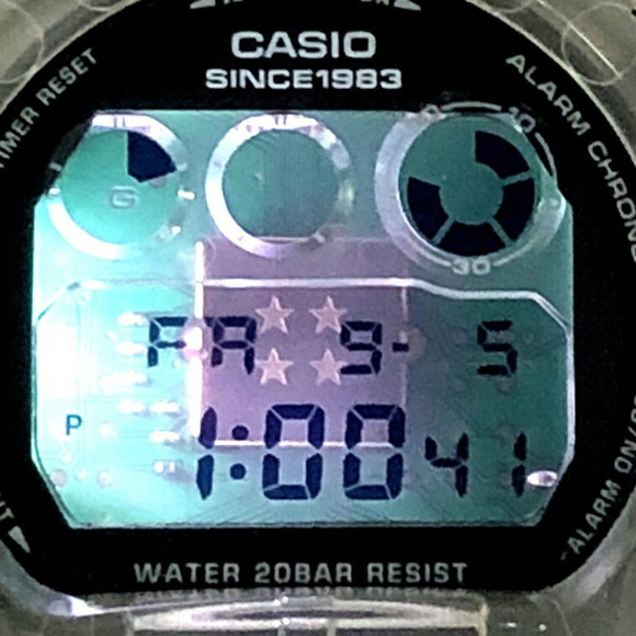 G-SHOCK CASIO DW-6940RX-7 40th Anniversary Clear Remix Skeleton Watch, commem... - Picture 10 of 10